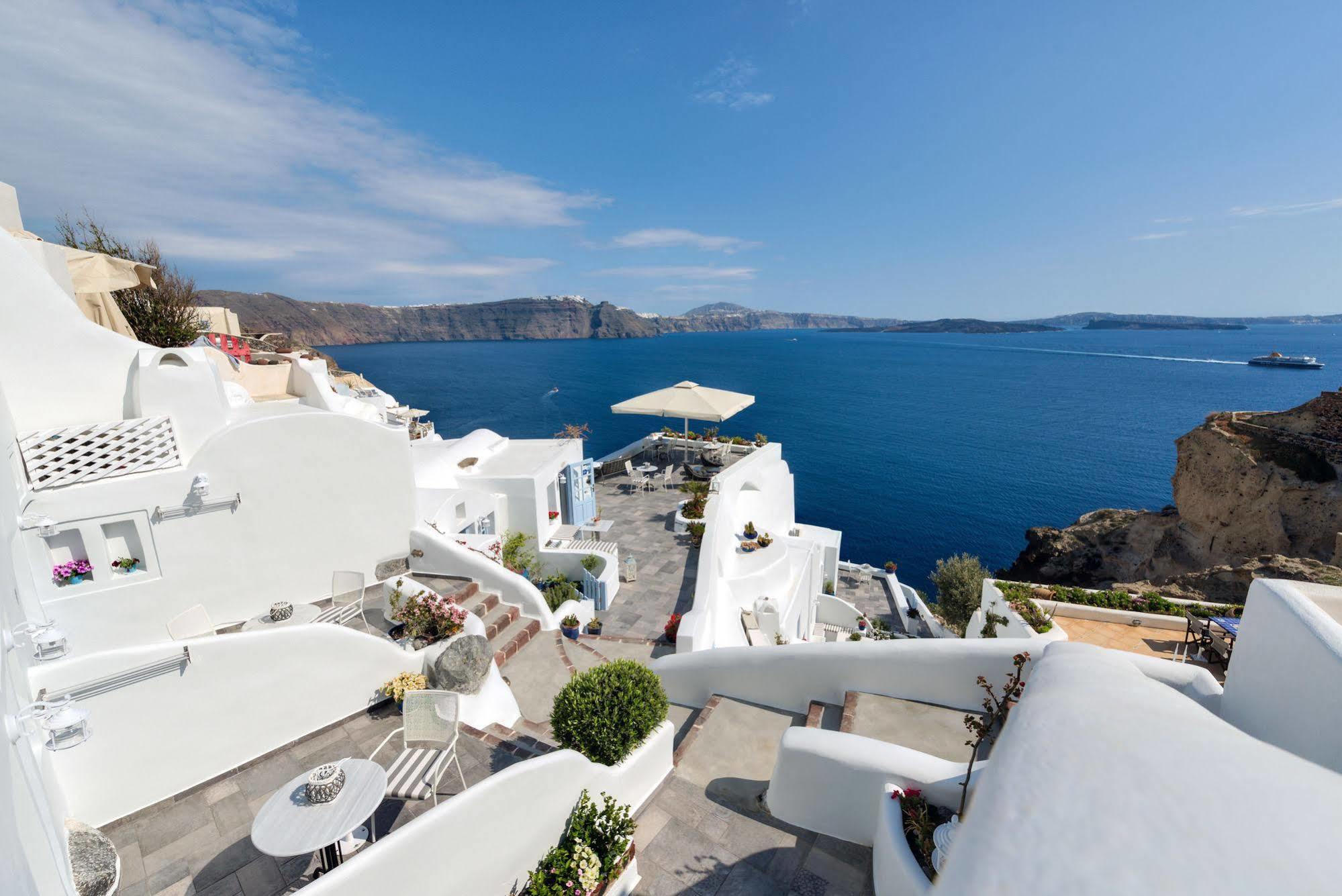 Apartament Aris Caves Oia Zewnętrze zdjęcie
